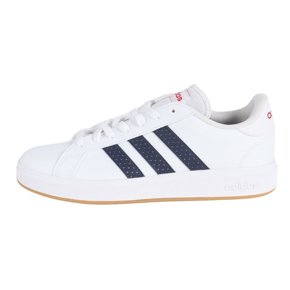 アディダス（adidas）（メンズ、レディース）スニーカー スポーツシューズ テニス グランドコート ライフスタイル コート カジュアル MDA21-HR0230