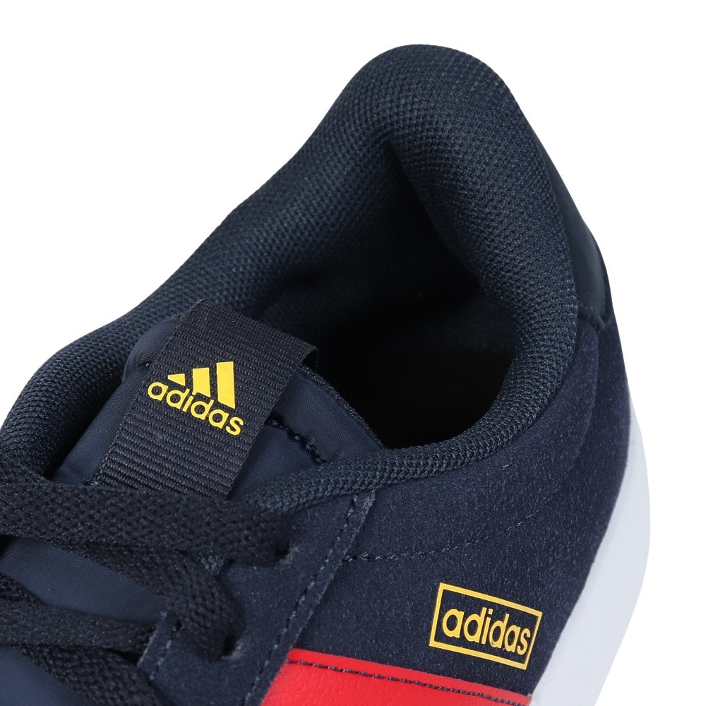 アディダス（adidas）（メンズ、レディース）スニーカー VL コート 3.0 ネイビー IF4461 カジュアル スポーツシューズ 軽量 クッション性 タウン 町履き
