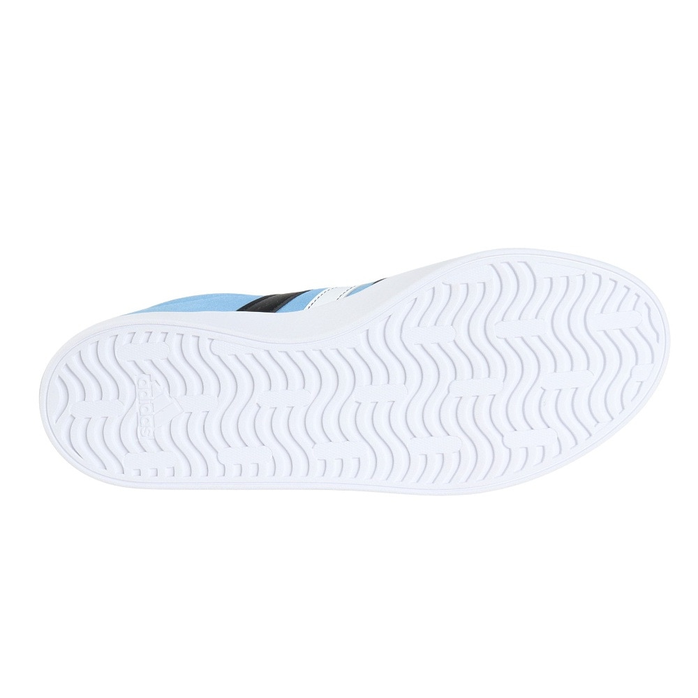 アディダス（adidas）（メンズ、レディース）スニーカー VL コート 3.0 サックス IF4462 カジュアル スポーツシューズ 軽量 クッション性 タウン 町履き