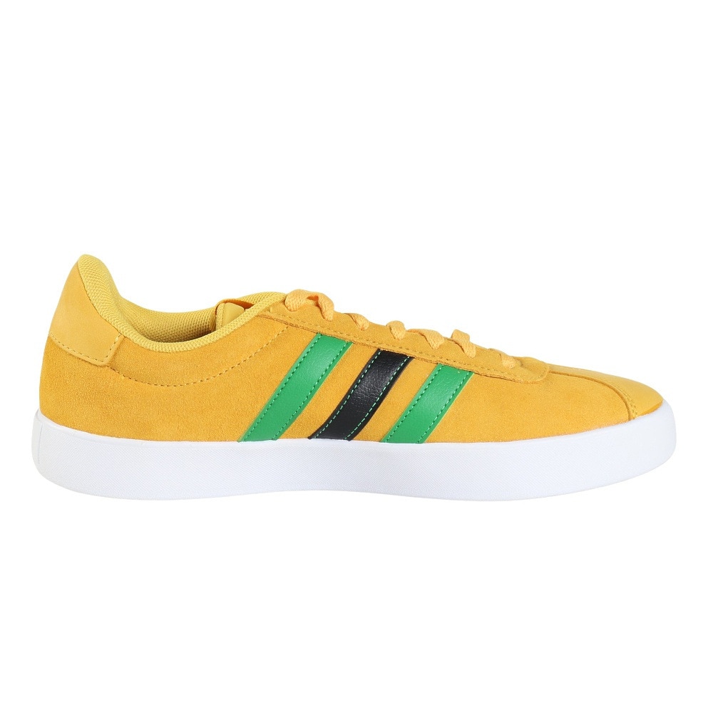 アディダス（adidas）（メンズ、レディース）スニーカー VL コート 3.0 マスタード IF4463 カジュアル スポーツシューズ 軽量 クッション性 タウン 町履き