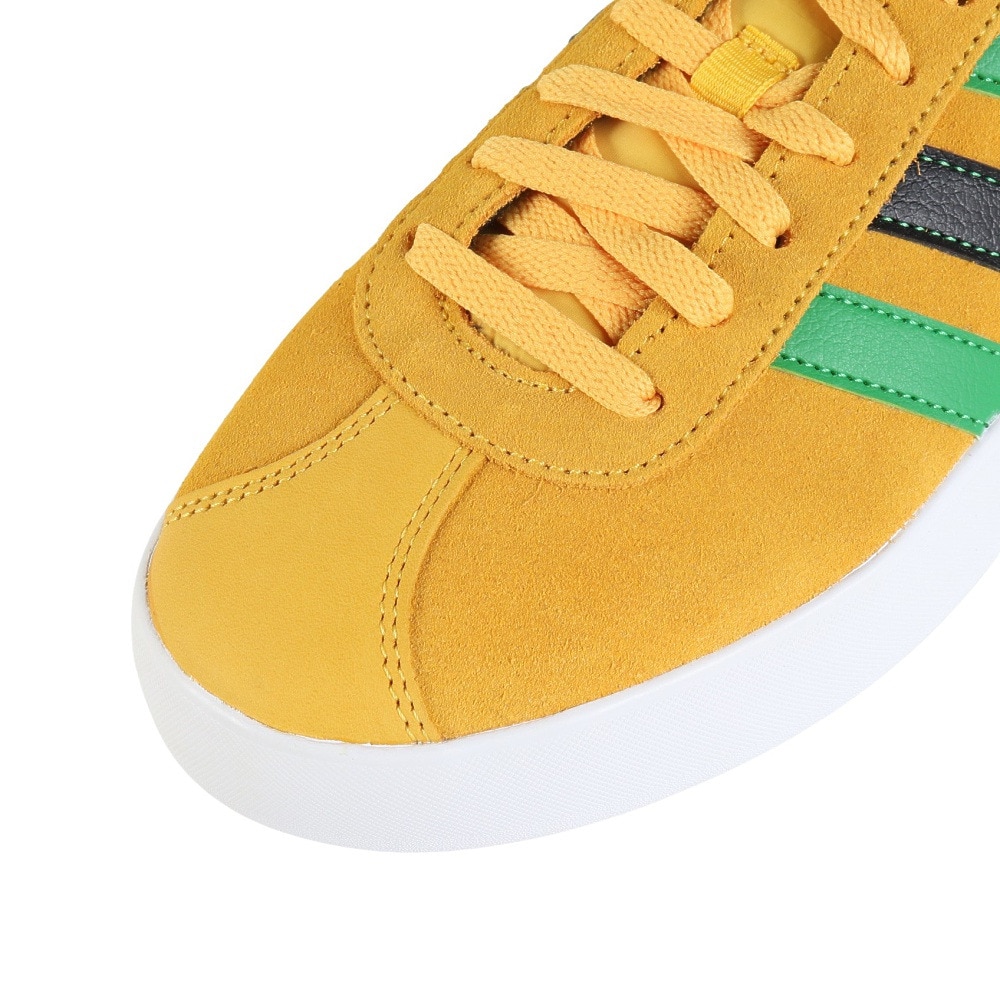 アディダス（adidas）（メンズ、レディース）スニーカー VL コート 3.0 マスタード IF4463 カジュアル スポーツシューズ 軽量 クッション性 タウン 町履き