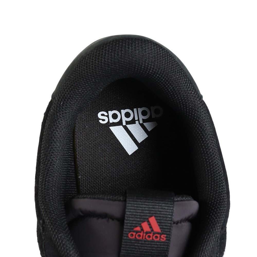 アディダス（adidas）（メンズ、レディース）スニーカー VLコート3.0 ブラック ホワイト IH4789 カジュアル スポーツシューズ クッション性 普段使 登校 通学
