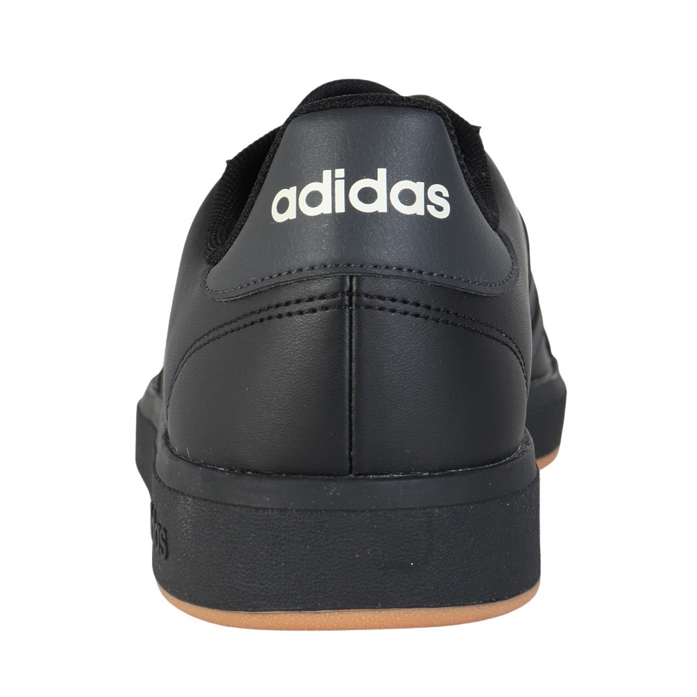 アディダス（adidas）（メンズ、レディース）スニーカー グランドコート TD ライフスタイル コート ブラック JH9365 カジュアル スポーツシューズ 靴