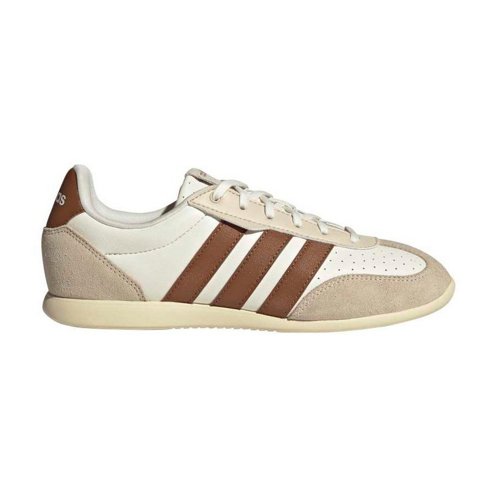 アディダス（adidas）（レディース）スニーカー スポーツシューズ バレダ ロー ベージュ OOY96-HQ7389 カジュアル スポーツ シューズ