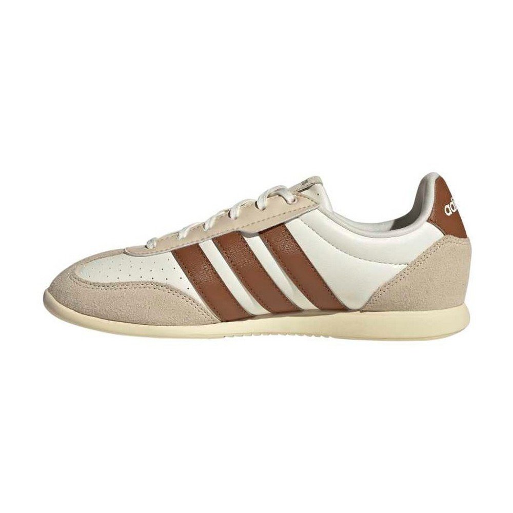 アディダス（adidas）（レディース）スニーカー スポーツシューズ バレダ ロー ベージュ OOY96-HQ7389 カジュアル スポーツ シューズ