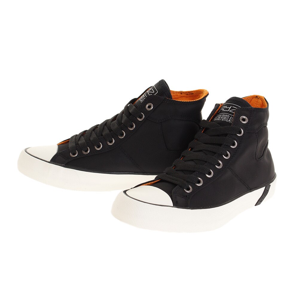  【多少の傷汚れありの為大奉仕】スニーカー PDX Hi NYLN/BLACK 801R8MF1364 BLK スポーツシューズ