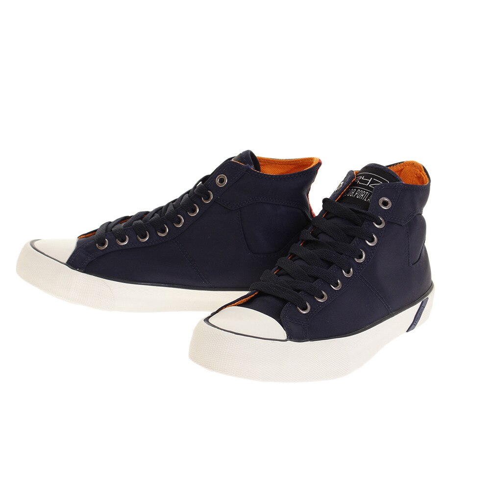  【多少の傷汚れありの為大奉仕】スニーカー PDX Hi NYLN/NAVY 801R8MF1364 NVY スポーツシューズ