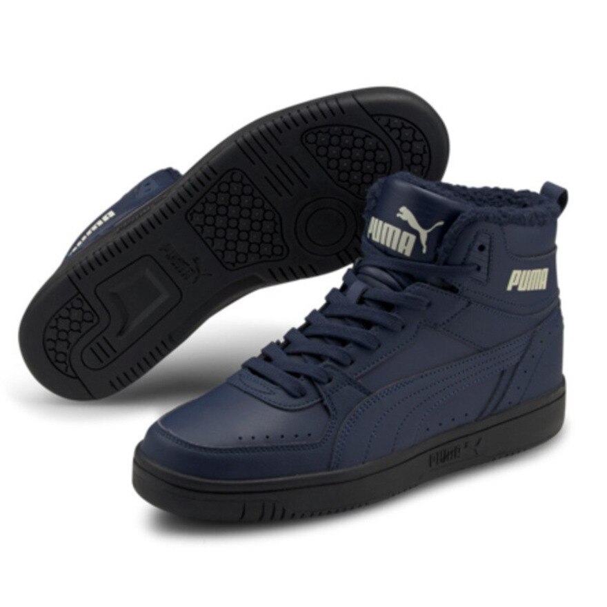 プーマ（PUMA）（メンズ）スニーカー スポーツシューズ リバウンドジョイ ファー 37557605
