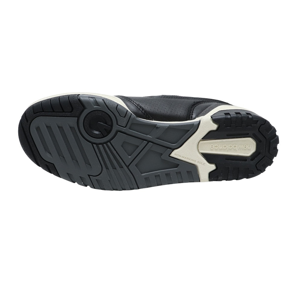 ニューバランス（new balance）（メンズ）スニーカー 黒 メンズ ブラック BB550 LBW D スポーツシューズ お一人様一点まで カジュアル 通勤 通学 レザー風★★★