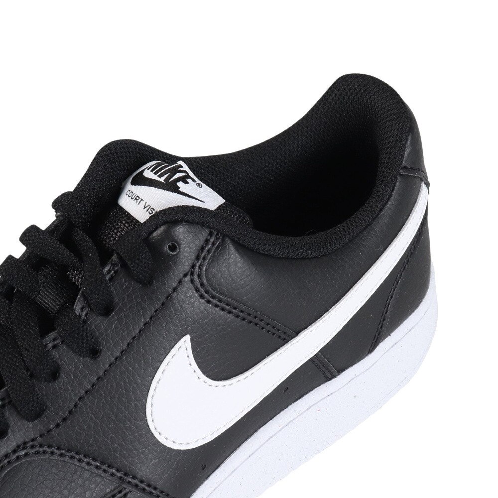 ナイキ（NIKE）（メンズ）コート ビジョン LOW NN ブラック ホワイト 黒 白 DH2987-001 スニーカー スポーツシューズ カジュアル 靴 シンプル