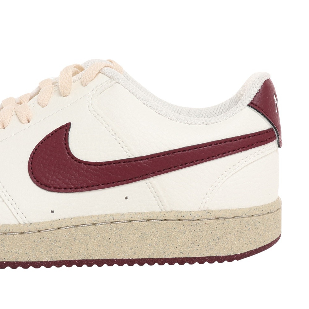 ナイキ（NIKE）（メンズ）スニーカー 白 メンズ コート ビジョン LO NN オフホワイト FB8942-133 スポーツシューズ 通勤 通学  カジュアル スポーツ用品はスーパースポーツゼビオ