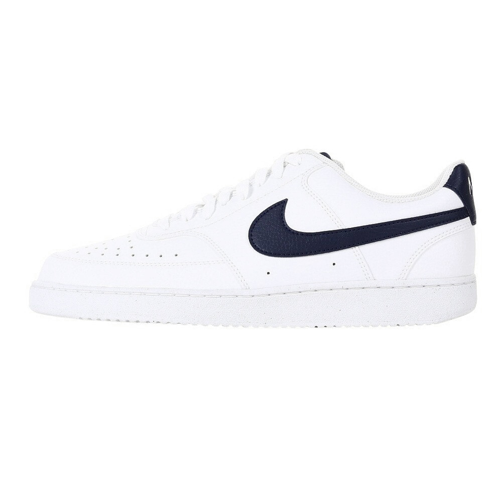 ナイキ（NIKE）（メンズ）スニーカー スポーツシューズ コート ビジョン ロー ネクスト ネイチャー DH2987-106 ローカット タウン 街履き 普段履き 学生 登校 通勤 ホワイト 