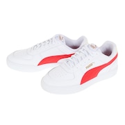 プーマ（PUMA）（メンズ）スニーカー ケーブン ホワイト レッド 38081025 スポーツ カジュアル シューズ クッション性 タウン 普段履き