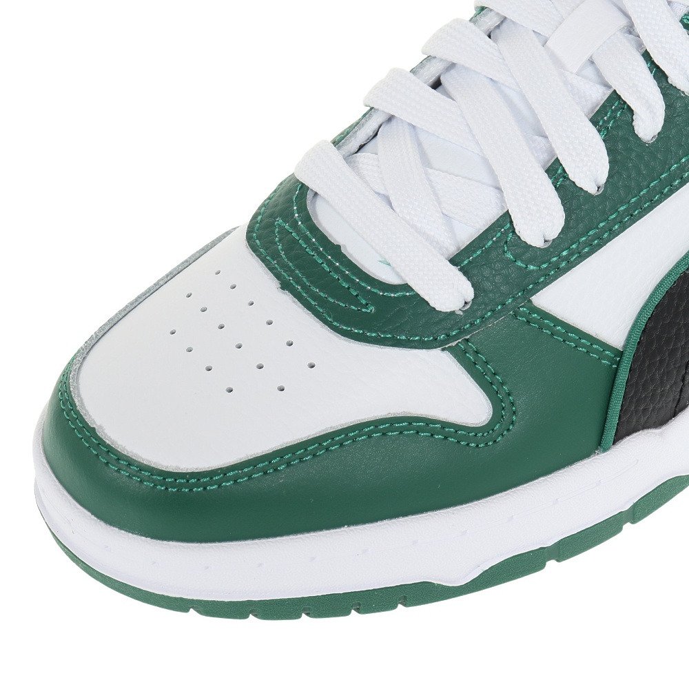 プーマ（PUMA）（メンズ）スニーカー リバウンド ゲーム ロウ グリーン ホワイト 38637316 スポーツ ランニングシューズ タウン 普段履き