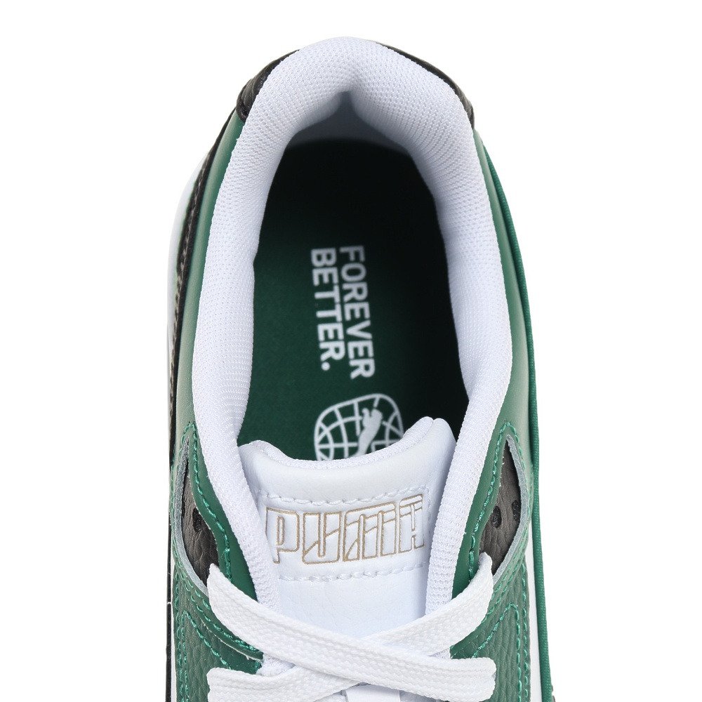 プーマ（PUMA）（メンズ）スニーカー リバウンド ゲーム ロウ グリーン ホワイト 38637316 スポーツ ランニングシューズ タウン 普段履き