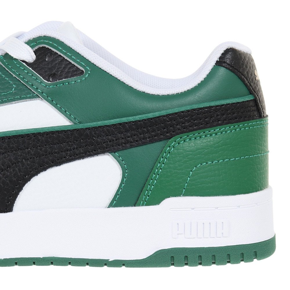 プーマ（PUMA）（メンズ）スニーカー リバウンド ゲーム ロウ グリーン ホワイト 38637316 スポーツ ランニングシューズ タウン 普段履き