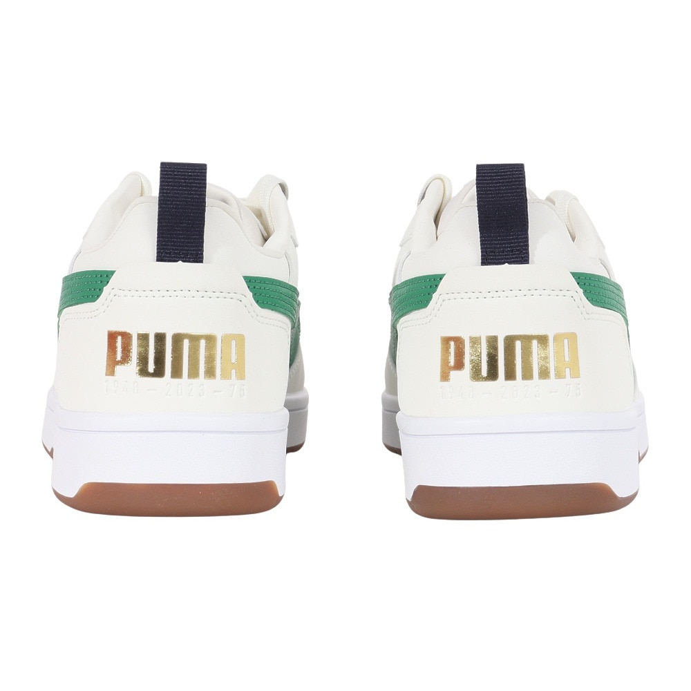 プーマ（PUMA）（メンズ）スニーカー リバウンド V6 ロウ 75イヤーズ ホワイト グリーン 39248402 カジュアル スポーツ シューズ クッション性