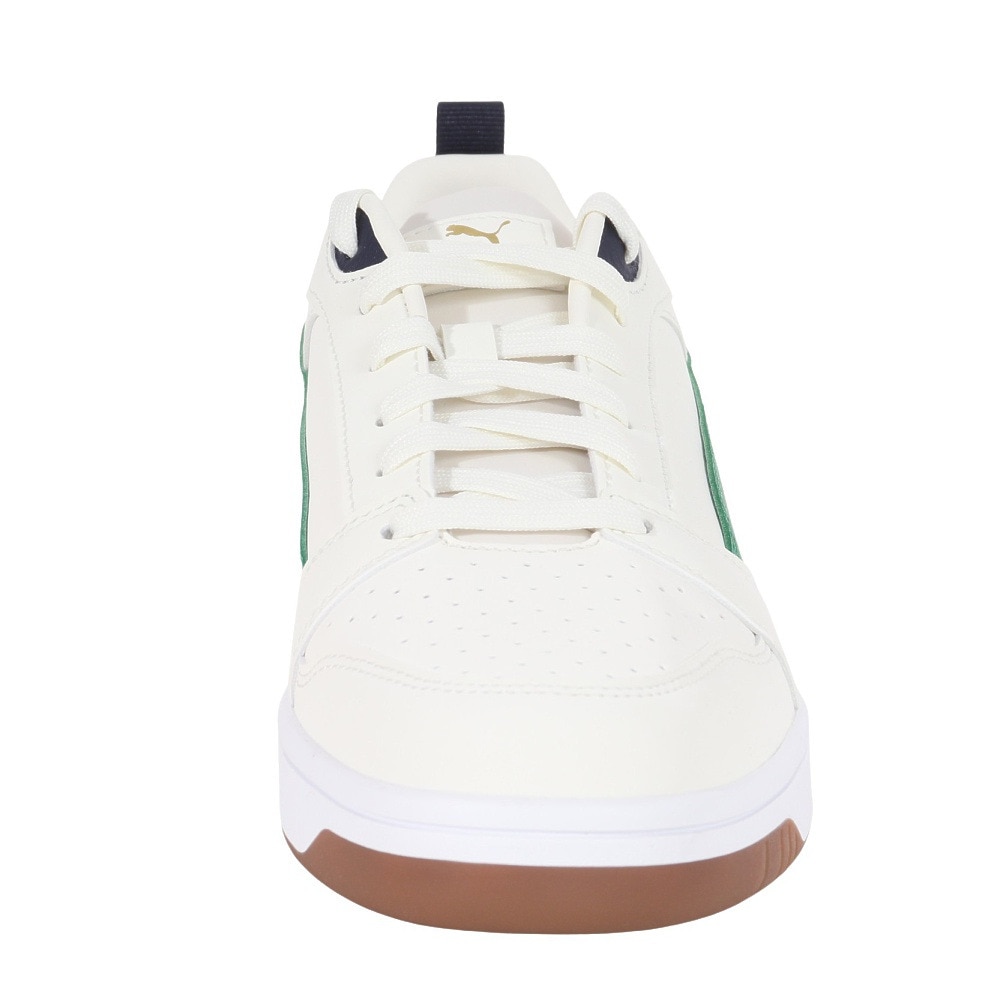 プーマ（PUMA）（メンズ）スニーカー リバウンド V6 ロウ 75イヤーズ ホワイト グリーン 39248402 カジュアル スポーツ シューズ クッション性