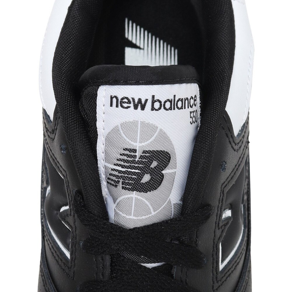 ニューバランス（new balance）（メンズ）スニーカー BB550 ブラック ホワイト BB550SV1D カジュアル スポーツシューズ タウン 日常履き