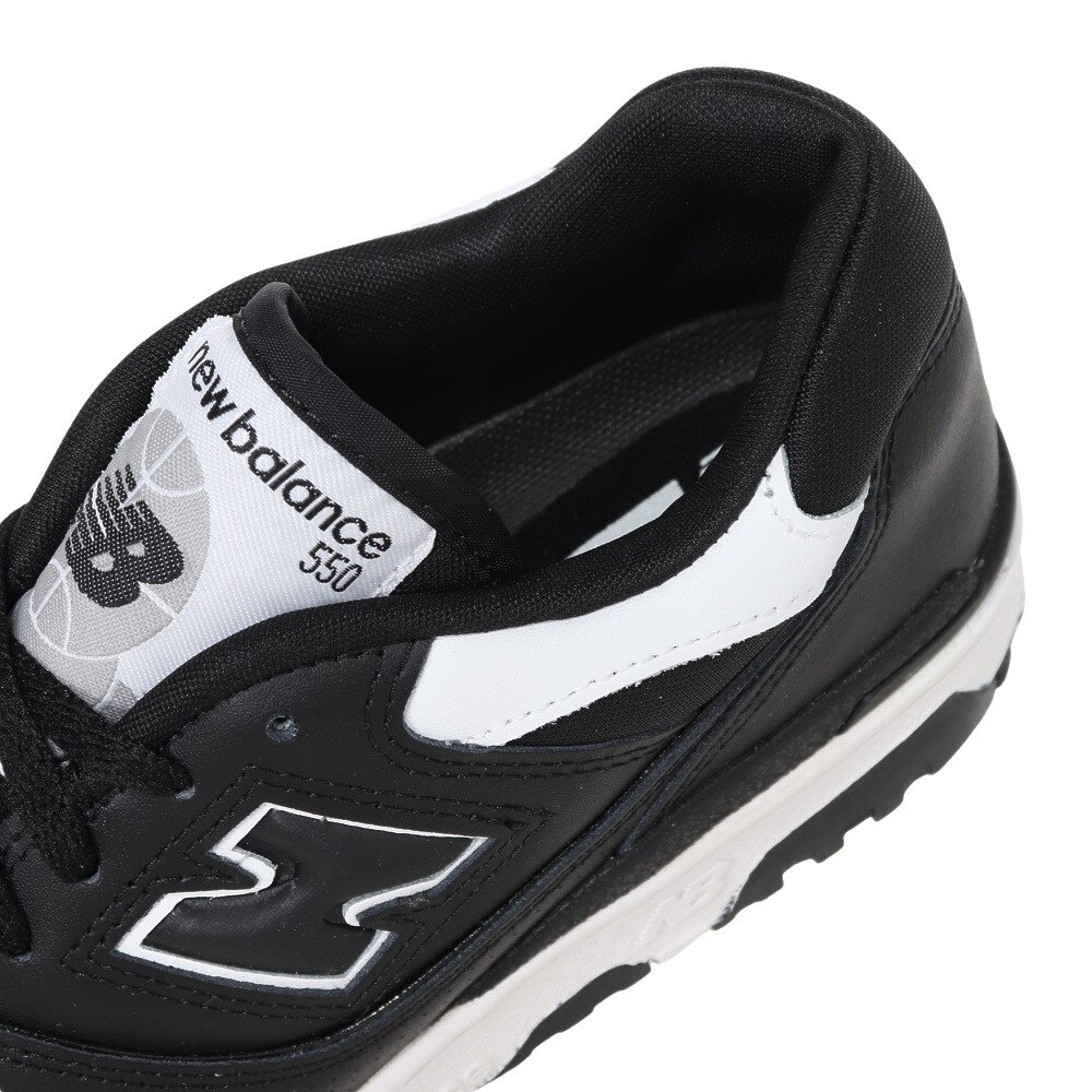 ニューバランス（new balance）（メンズ）スニーカー BB550 ブラック ホワイト BB550SV1D カジュアル スポーツシューズ タウン 日常履き