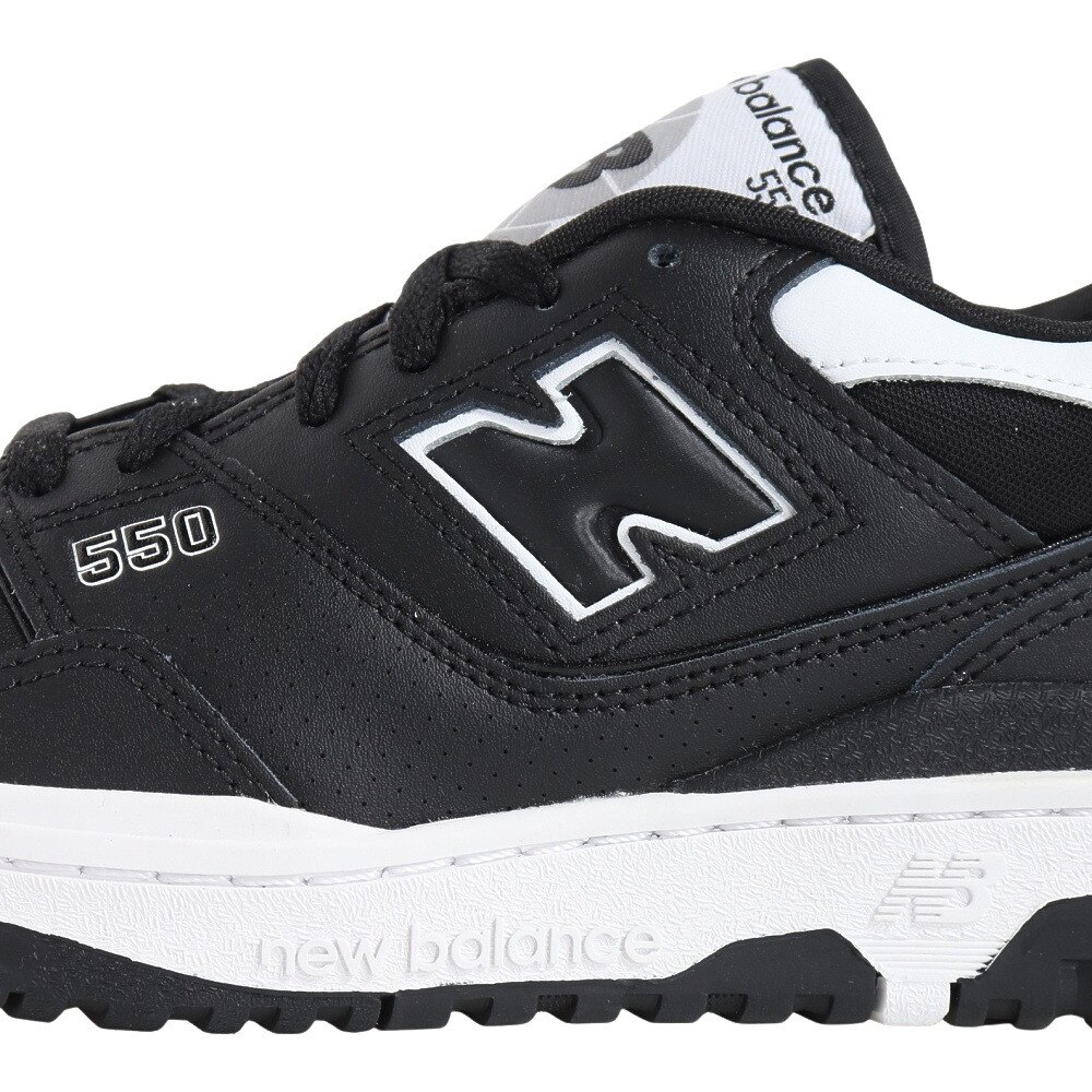 ニューバランス（new balance）（メンズ）スニーカー BB550 ブラック ホワイト BB550SV1D カジュアル スポーツシューズ タウン 日常履き