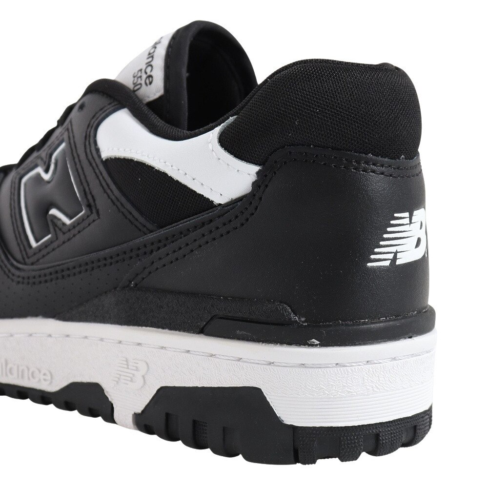 ニューバランス（new balance）（メンズ）スニーカー BB550 ブラック ホワイト BB550SV1D カジュアル スポーツシューズ タウン 日常履き