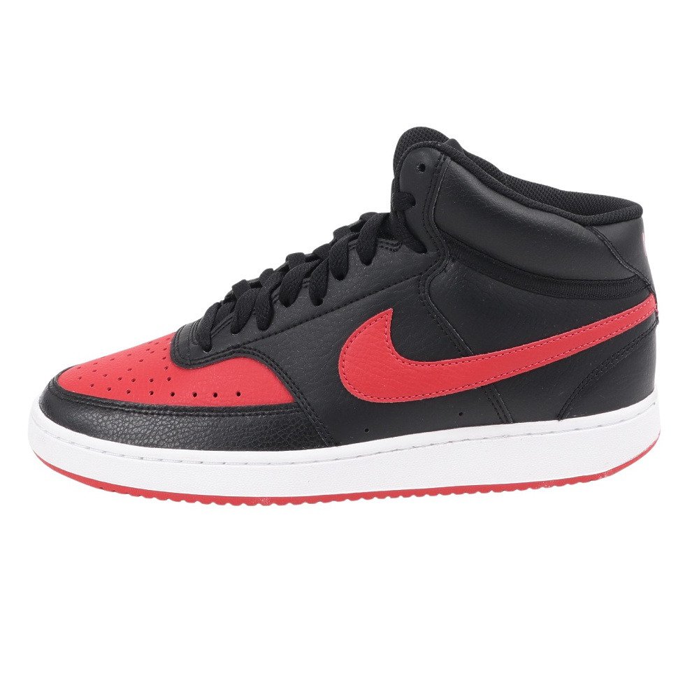 ナイキ（NIKE）（メンズ）スニーカー スポーツシューズ コート ビジョン MID ブラック DM8682-001 スポーツ カジュアル シューズ
