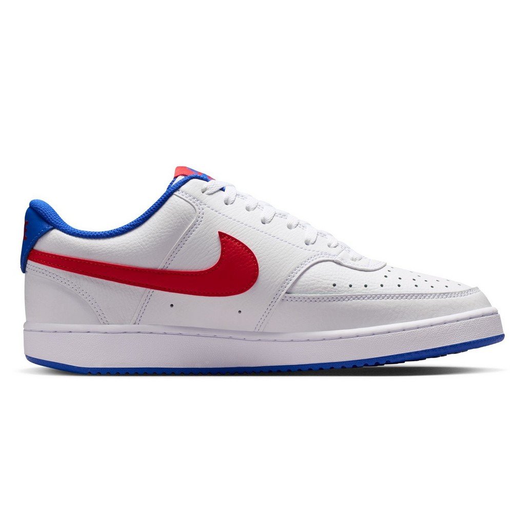 ナイキ（NIKE）（メンズ）スニーカー スポーツシューズ コート ビジョン ホワイト レッド LO DB5945-161