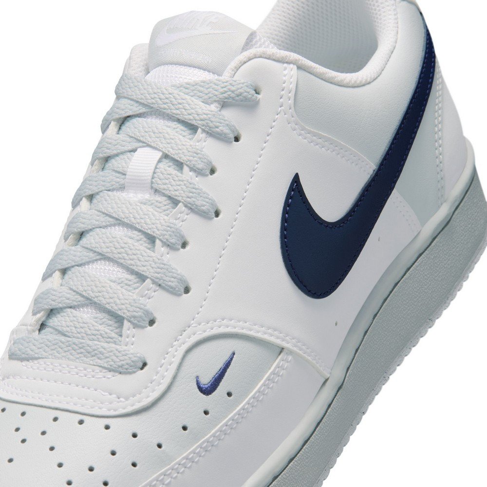 ナイキ（NIKE）（メンズ）スニーカー スポーツシューズ コート ビジョン LOW ホワイト ネイビー IM0459-106 カジュアル スポーツ シューズ
