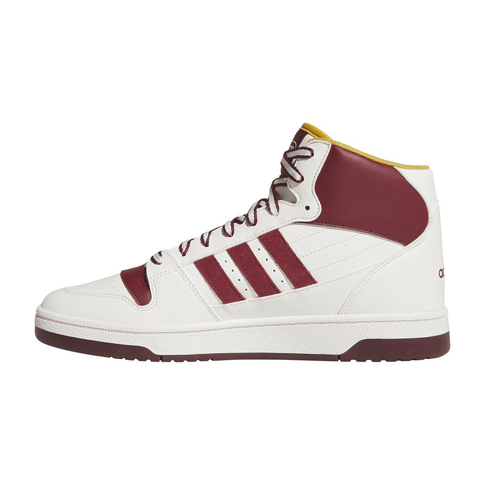 アディダス（adidas）（メンズ）スニーカー ブレイクスタート ミッド アオのハコ 笠原匡 着用 ホワイト レッド OSK17-KH9214