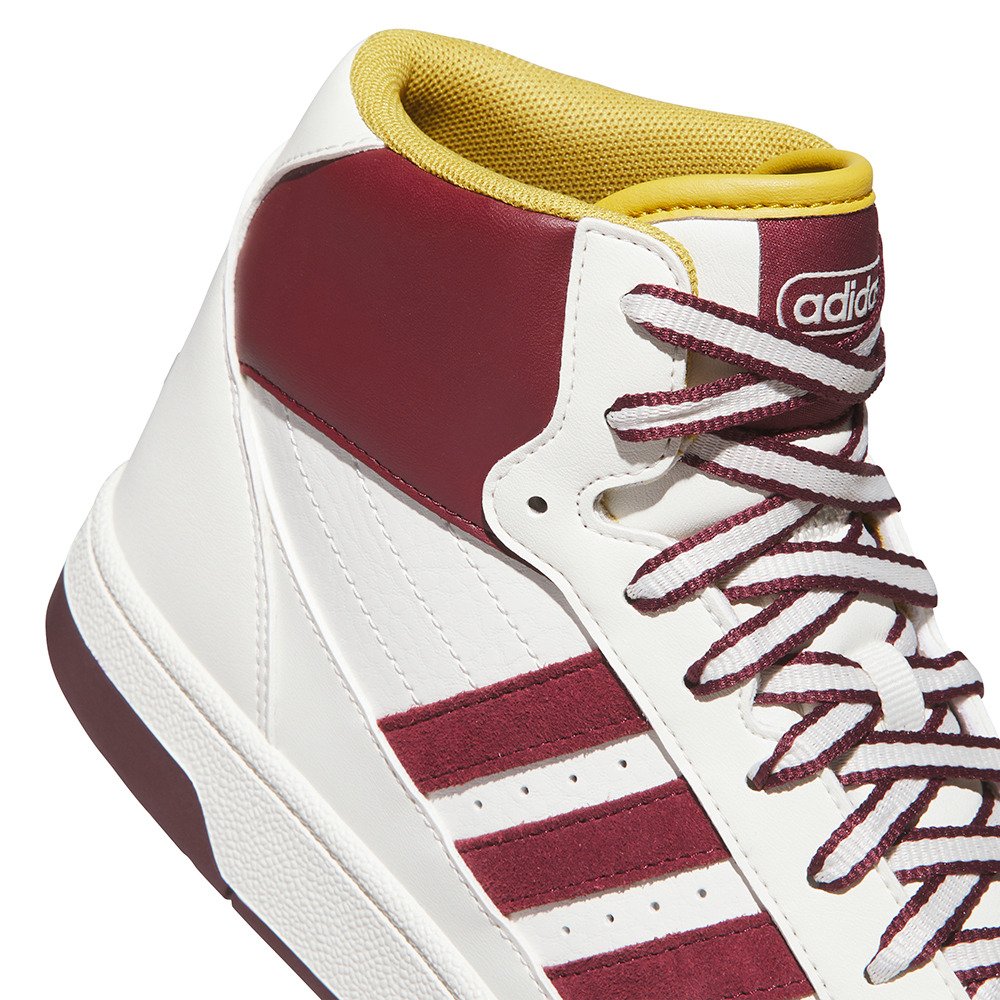 アディダス（adidas）（メンズ）スニーカー ブレイクスタート ミッド アオのハコ 笠原匡 着用 ホワイト レッド OSK17-KH9214
