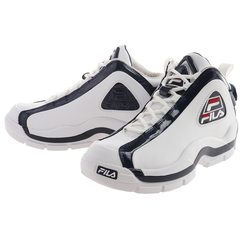 スニーカー メンズ レディース グラントヒル2 WHT/NVY F03130125 オンライン価格画像