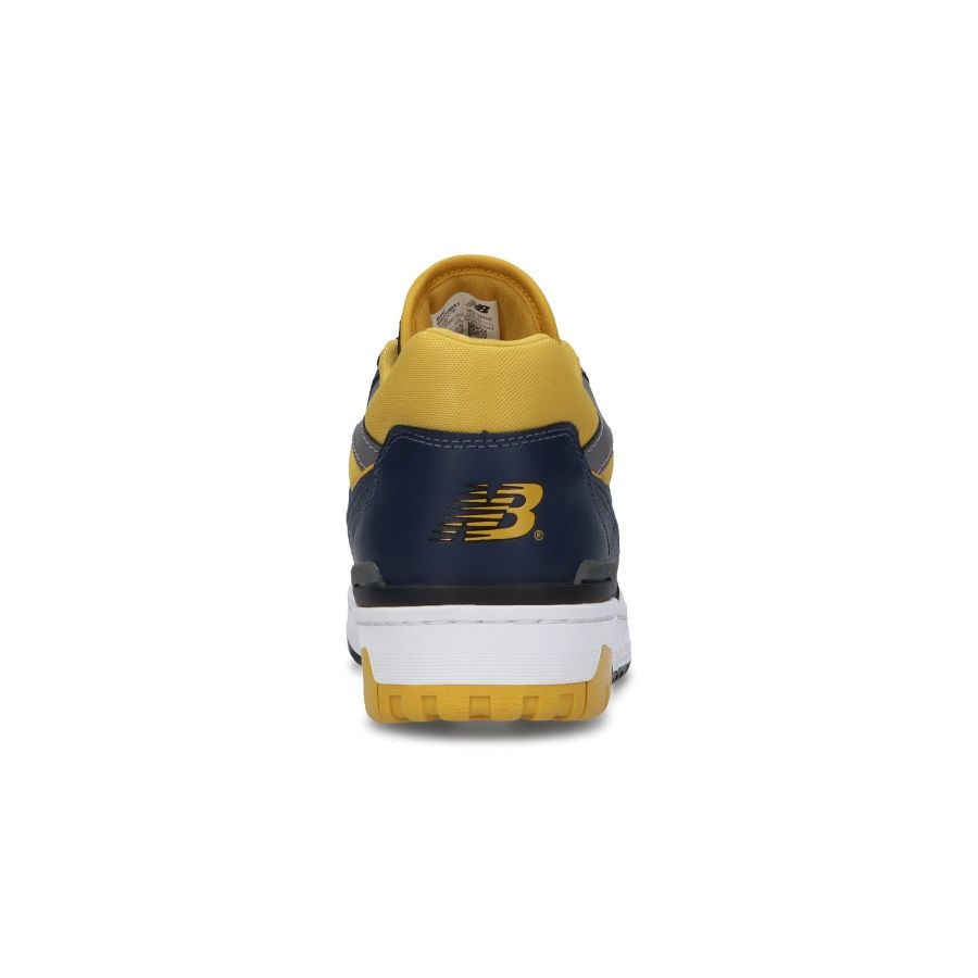 ニューバランス（new balance）（メンズ、レディース）スニーカー ネイビー イエロー BB550 MA1D スポーツシューズ 靴 シューズ 街履き おしゃれ 人気