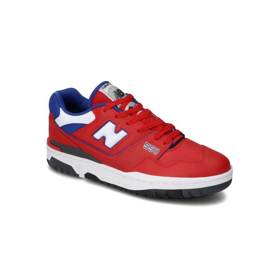 ニューバランス ニューバランス New Balance スニーカー 赤 メンズ レディース レッド ブルー 550 Md1d カジュアルシューズ カラフル おしゃれ スポーツ用品はスーパースポーツゼビオ