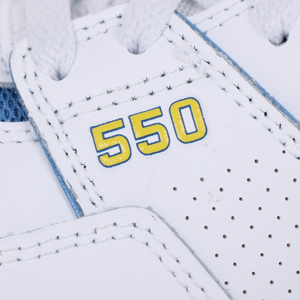 ニューバランス（new balance）（メンズ、レディース）スニーカー 550 BB550 NCG D ホワイト イエロー スポーツ カジュアル シューズ タウン 普段履き