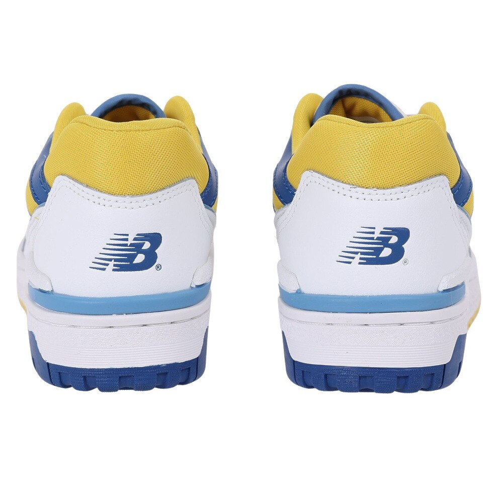 ニューバランス（new balance）（メンズ、レディース）スニーカー 550 BB550 NCG D ホワイト イエロー スポーツ カジュアル シューズ タウン 普段履き