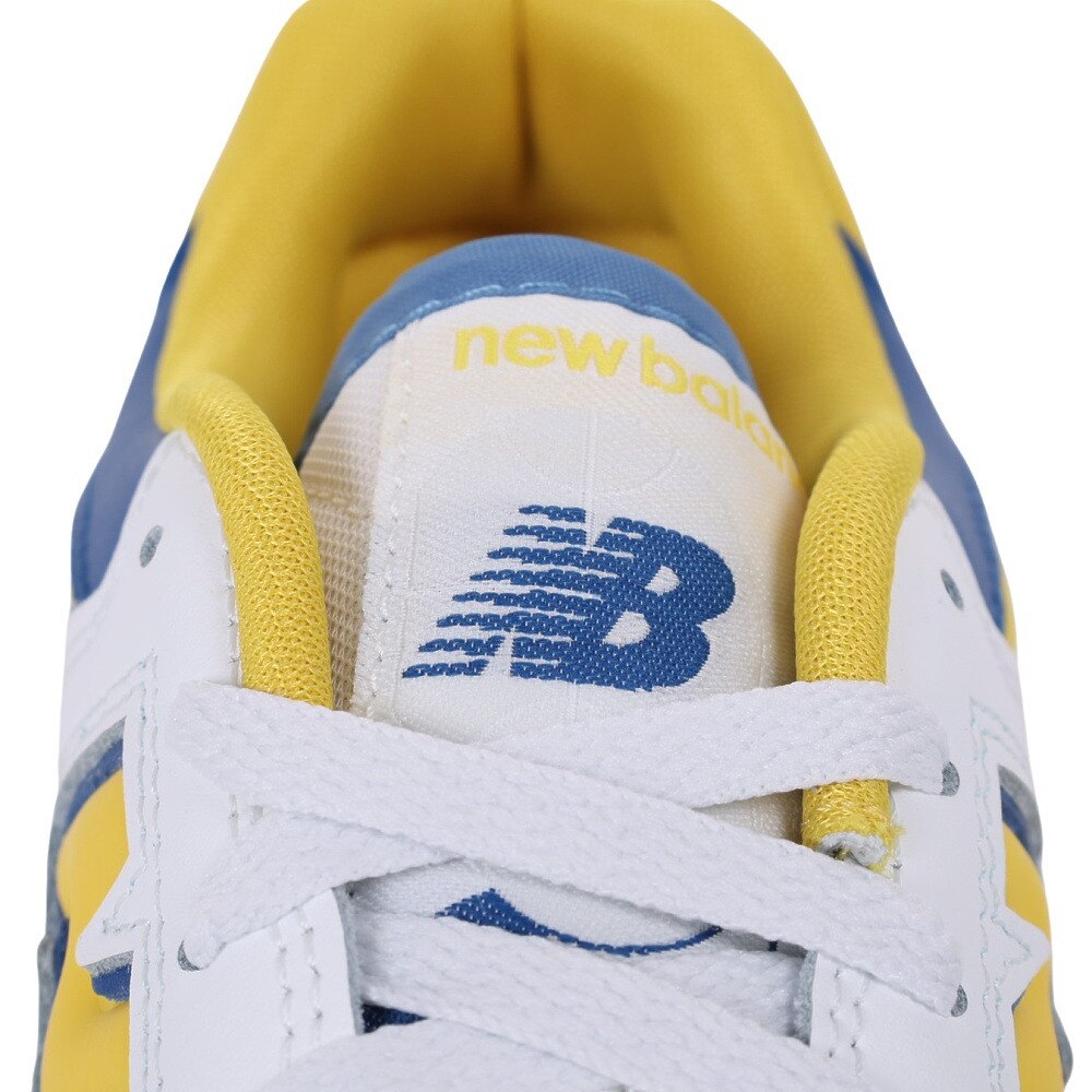 ニューバランス（new balance）（メンズ、レディース）スニーカー 550 BB550 NCG D ホワイト イエロー スポーツ カジュアル シューズ タウン 普段履き