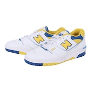 ニューバランス(new balance)(メンズ、レディース)スニーカー 550 BB550 NCG D ホワイト イエロー スポーツ カジュアル シューズ タウン 普段履き