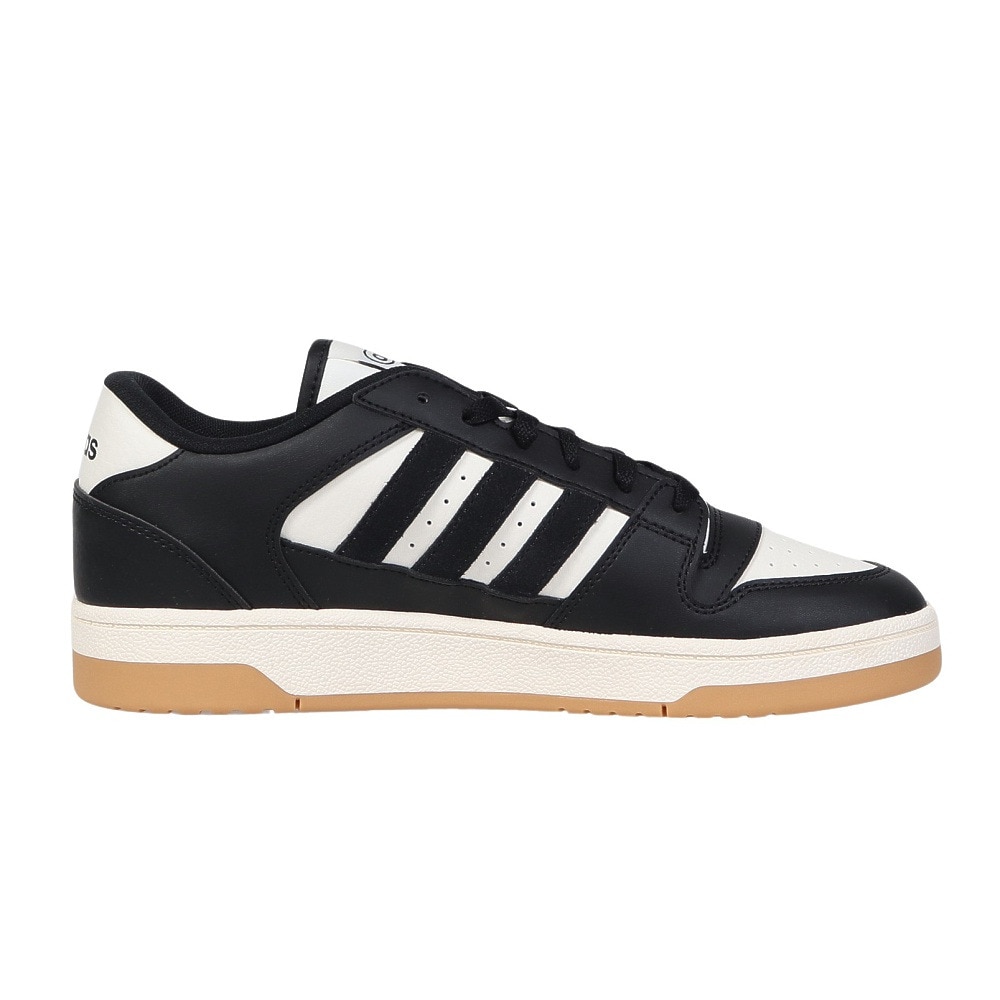 アディダス（adidas）（メンズ、レディース）スニーカー ブレイクスタート ブラック ホワイト IH7963 スポーツシューズ タウン