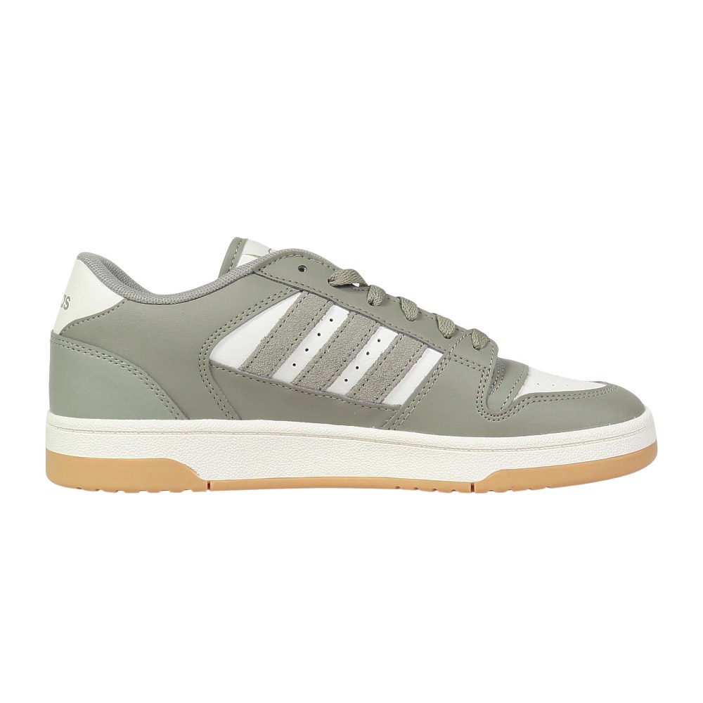 アディダス（adidas）（メンズ、レディース）スニーカー ブレイクスタート シルバーホワイト IH7966 スポーツシューズ タウン 