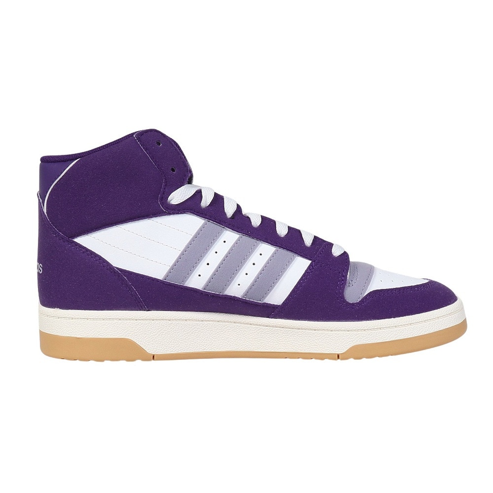 アディダス（adidas）（メンズ、レディース）スニーカー ブレイクスタートミッド パープル ホワイト IH7972 