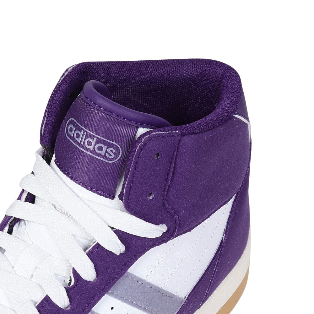 アディダス（adidas）（メンズ、レディース）スニーカー ブレイクスタートミッド パープル ホワイト IH7972 