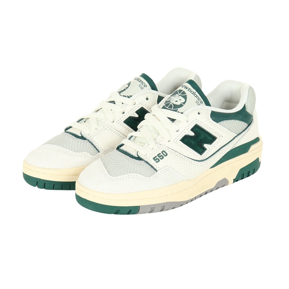 ニューバランス（new balance）（メンズ、レディース）スニーカー  550 ホワイト BB550 CPED スポーツシューズ 靴