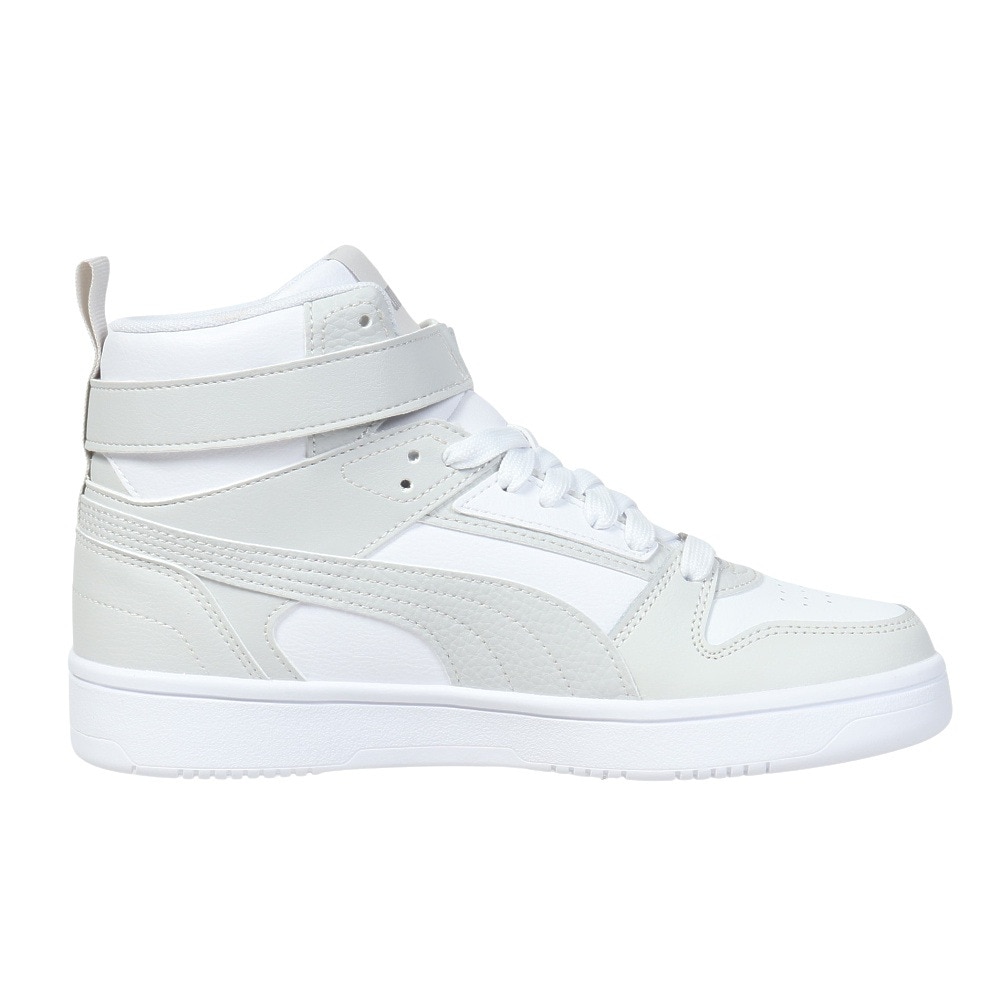 プーマ（PUMA）（メンズ、レディース）スニーカー リバウンド ジョイ ハイ ワイド ライトグレー 39842904 スポーツシューズ 靴