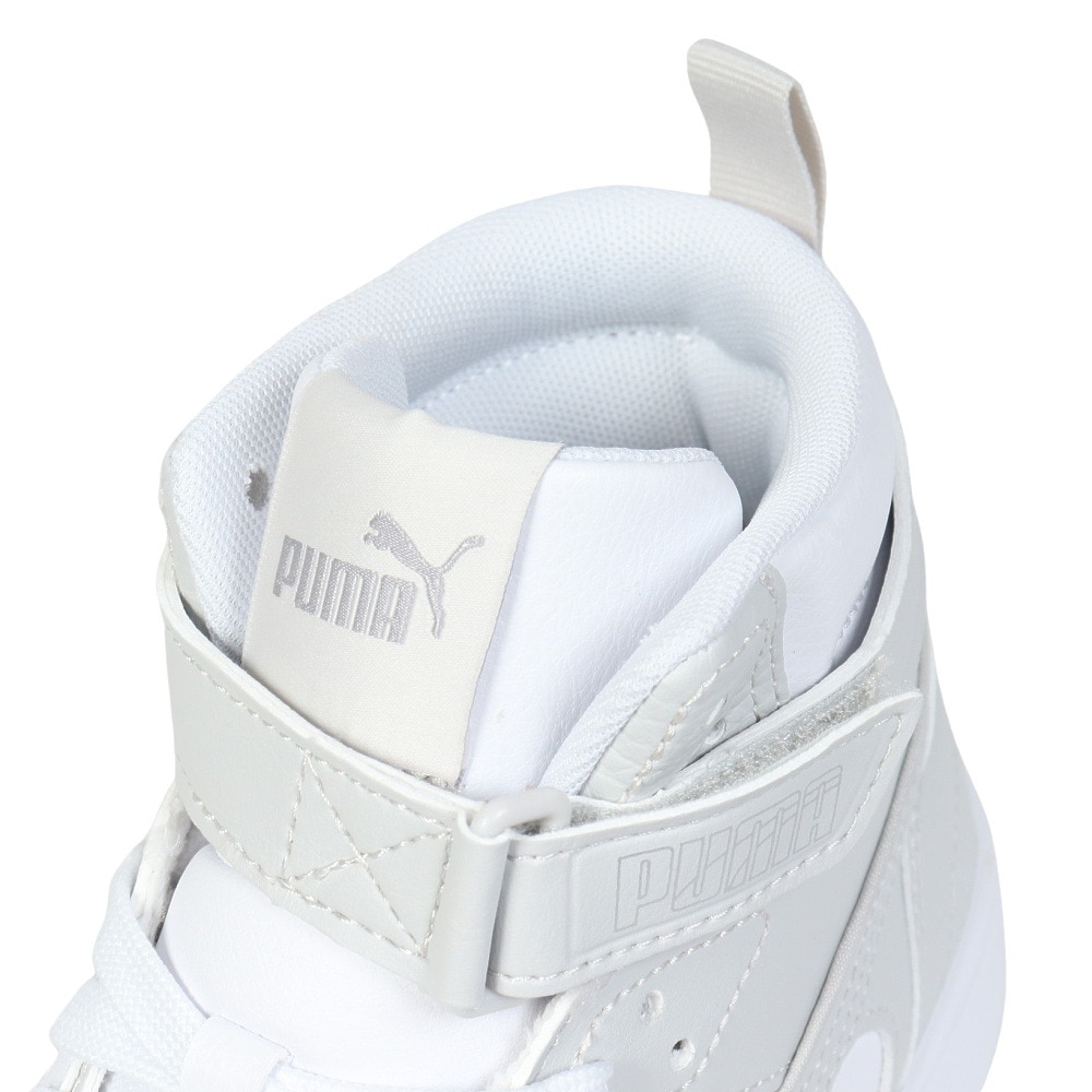 プーマ（PUMA）（メンズ、レディース）スニーカー リバウンド ジョイ ハイ ワイド ライトグレー 39842904 スポーツシューズ 靴