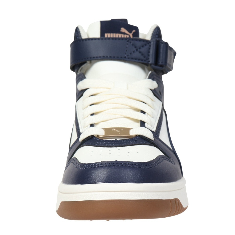 プーマ（PUMA）（メンズ、レディース）スニーカー リバウンド ジョイ ハイ ワイド ネイビー 39842905 スニーカー スポーツシューズ 靴 