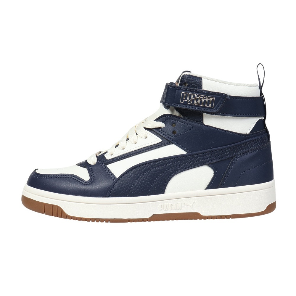 プーマ（PUMA）（メンズ、レディース）スニーカー リバウンド ジョイ ハイ ワイド ネイビー 39842905 スニーカー スポーツシューズ 靴 