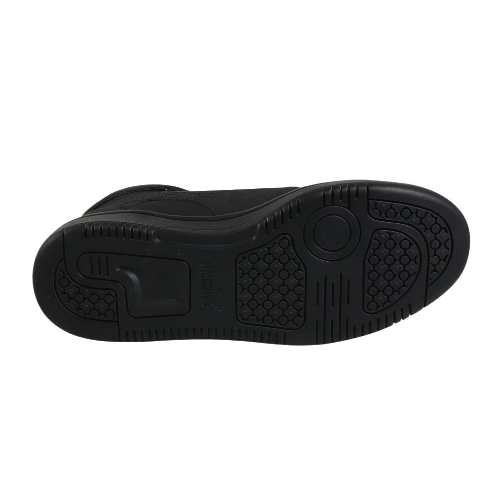 プーマ（PUMA）（メンズ、レディース）スニーカー スポーツシューズ リバウンド ジョイ ハイ ワイド ブラック 40614701 カジュアルシューズ