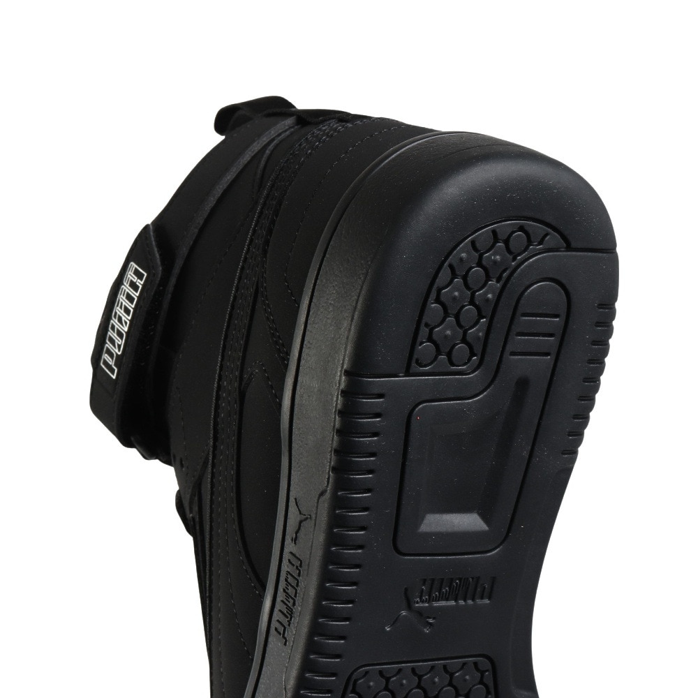 プーマ（PUMA）（メンズ、レディース）スニーカー スポーツシューズ リバウンド ジョイ ハイ ワイド ブラック 40614701 カジュアルシューズ