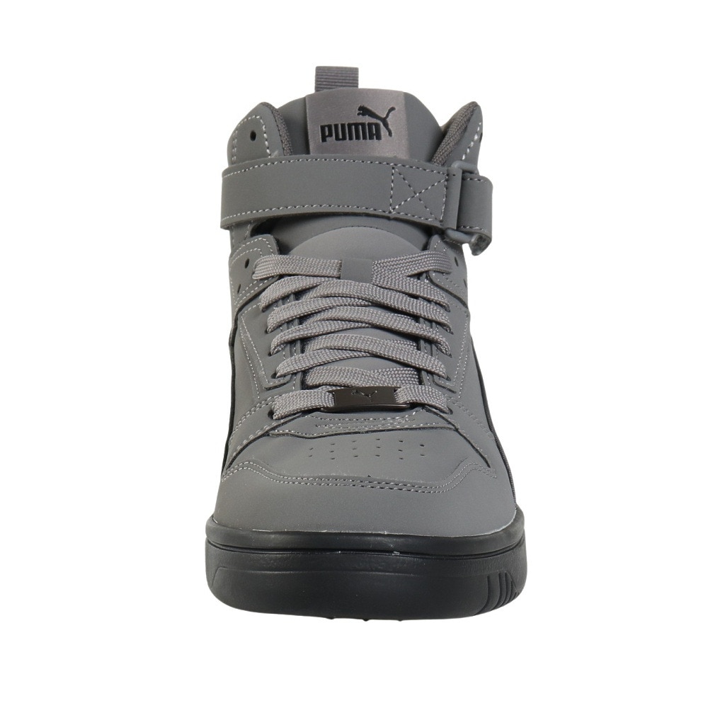 プーマ（PUMA）（メンズ、レディース）スニーカー スポーツシューズ リバウンド ジョイ ハイ ワイド グレー 40614703 カジュアルシューズ